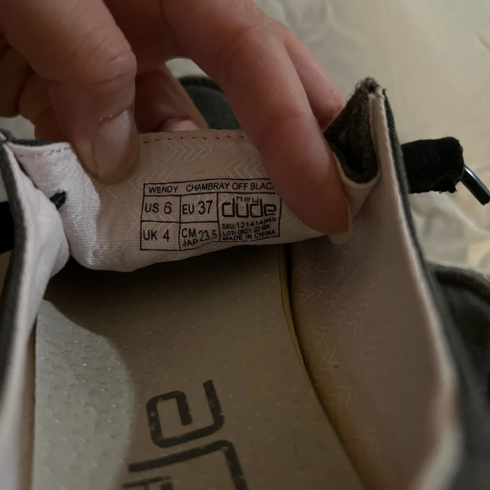 Hey Dude Grey Slip-On Loafers - Picture 6 of 7